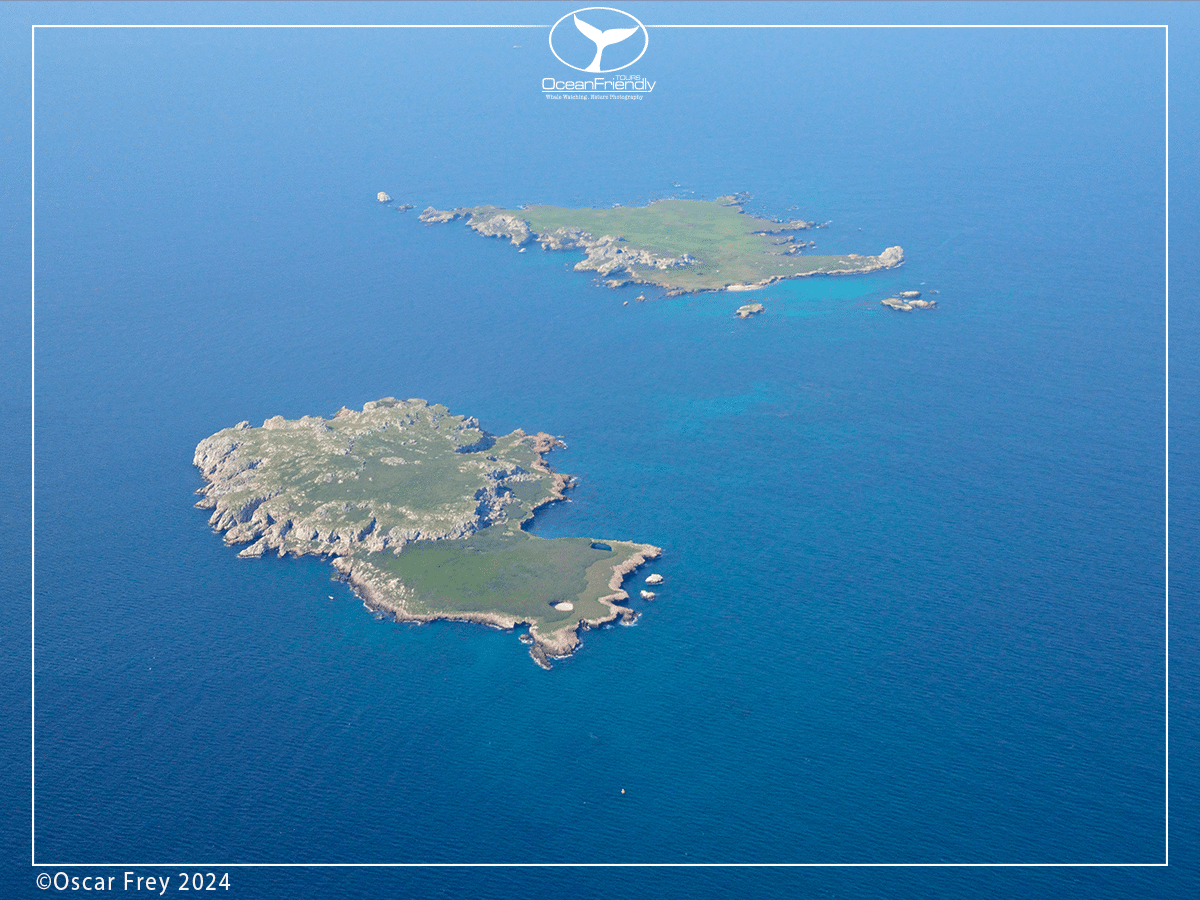 How to get to Marietas Islands from Puerto Vallarta - aerial view of Hidden Beach